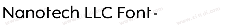 Nanotech LLC Font字体转换